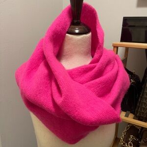 LOFT Bright Pink Scarf